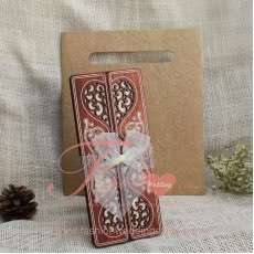 Unique Laser Cut Wood Wedding Invitations Printing